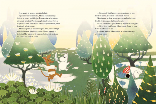 Drumul spre Valea Mominilor - carte ilustrată, poveste pentru copii, Tove Jansson