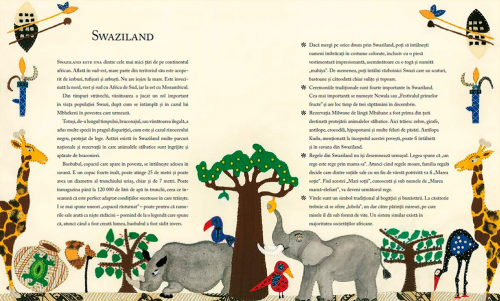 Basme africane - antologie de povesti ilustrate pentru copii - pagina interior