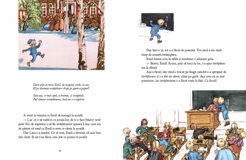 Baiatul acela, Emil, de Astrid Lindgren - carte ilustrata pentru copii, pagina din interior