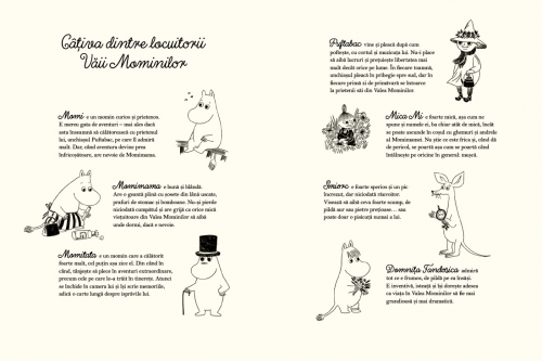 Mominii și pălăria magică - carte ilustrată, poveste pentru copii, Tove Jansson