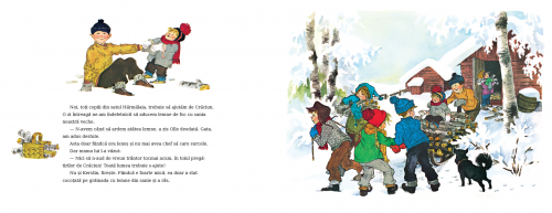 Crăciun în satul Hărmălaia, de Astrid Lindgren - carte ilustrata, poveste pentru copii