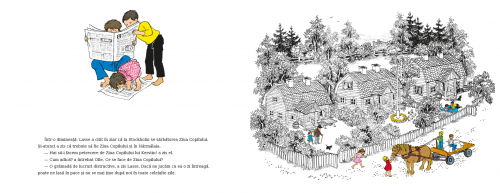 Ziua Copilului în satul Hărmălaia, de Astrid Lindgren - carte ilustrata, poveste pentru copii