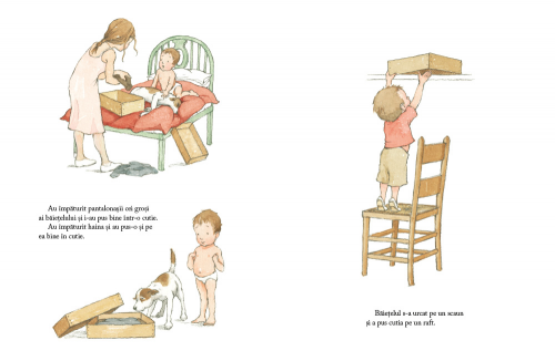 Carticica de crescut, de Ruth Krauss, ilustratii de Helen Oxenbury, poveste pentru copii