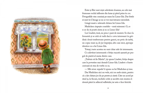 Lisabet si bobul de mazare, de Astrid Lindgren - carte ilustrata, poveste pentru copii