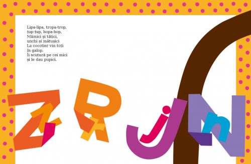 Tac-pac, bum-bum! Carte ilustrata de povesti pentru copii despre alfabet si invatarea literelor