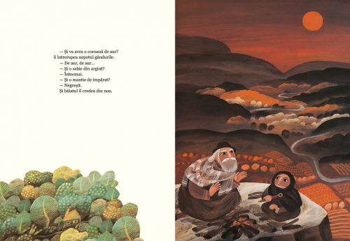 Cantecul pastorului, carte ilustrata, poveste pentru copii despre Craciun