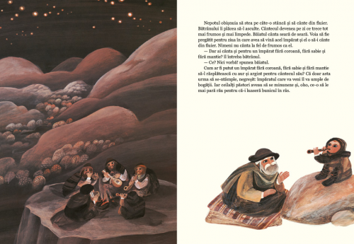 Cantecul pastorului, carte ilustrata, poveste pentru copii despre Craciun