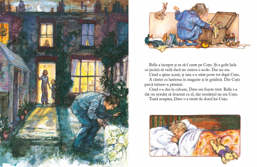 Cutu, povestea unui catel de plus, Shirley Hughes, carte ilustrata pentru copii