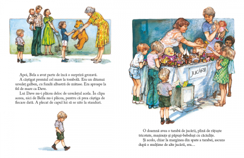 Cutu, povestea unui catel de plus, Shirley Hughes, carte ilustrata pentru copii