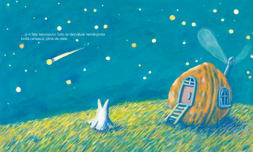Iepurasul Sato, carte ilustrata, poveste pentru copii, literatura japoneza