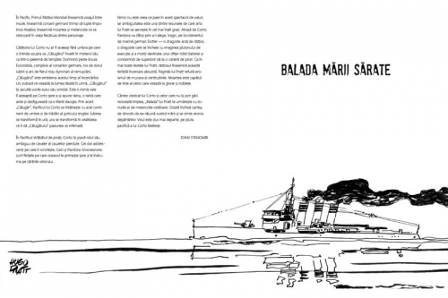 Corto Maltese 1. Balada mării sărate - vol. 1 din extraordinara serie de bandă desenată creată de Hugo Pratt