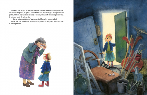 Lotta și surpriza de Paște, de Astrid Lindgren - carte ilustrată, poveste pentru copii, literatură suedeză