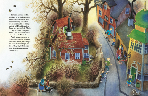 Lotta și surpriza de Paște, de Astrid Lindgren - carte ilustrată, poveste pentru copii, literatură suedeză