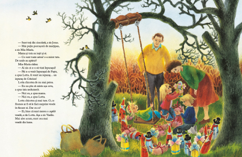 Lotta și surpriza de Paște, de Astrid Lindgren - carte ilustrată, poveste pentru copii, literatură suedeză