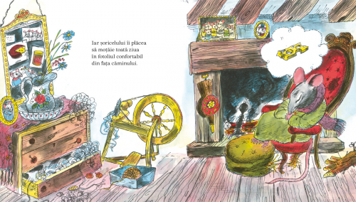 Carte ilustrata, poveste educativa pentru copii despre harnicie, responsabilitate si corectitudine