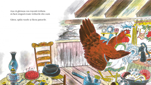 Carte ilustrata, poveste educativa pentru copii despre harnicie, responsabilitate si corectitudine