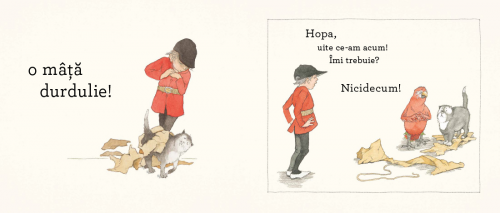 Hopa, uite ce-am acum! de Michael Rosen, Helen Oxenbury - carte ilustrata, poveste educativa pentru copii