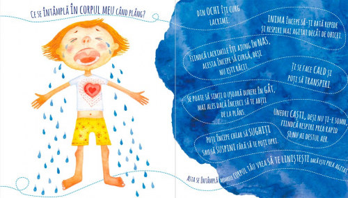 De ce plângem? - carte ilustrata educativa, poveste pentru copii