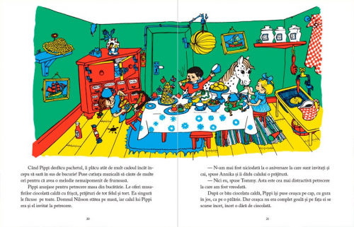 O cunoști pe Pippi Șosețica? de Astrid Lindgren - carte ilustrata, poveste pentru copii