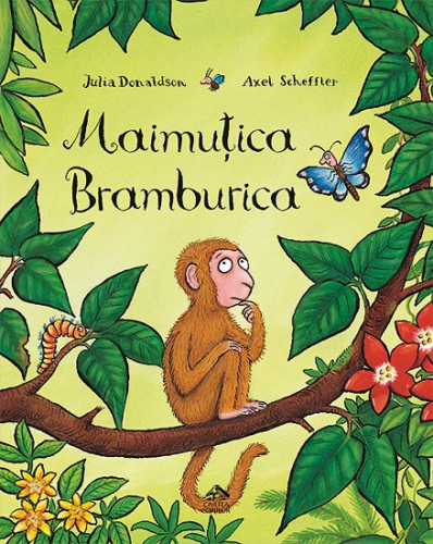 Maimuțica Bramburica, de Julia Donaldson, ilustrații de Axel Scheffler - carte ilustrată, poveste pentru copii, Monkey Puzzle