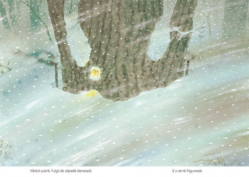 O zi de iarnă cu familia Șoricel - carte ilustrata, poveste pentru copii