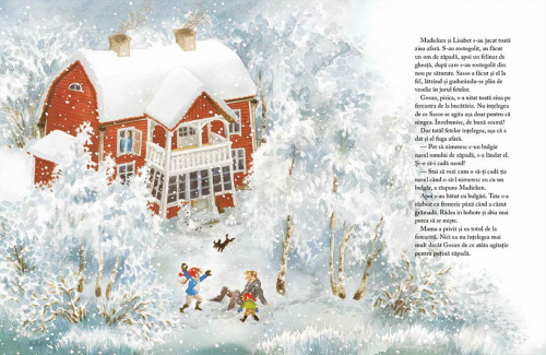 Uite, Madicken, ninge!, de Astrid Lindgren - carte ilustrata, poveste pentru copii - pagina interior