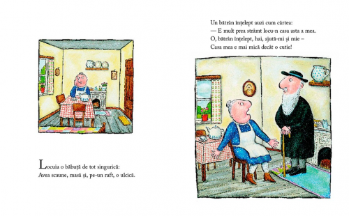 O casă mai mică decât o cutie, de Julia Donaldson - carte ilustrata, poveste in versuri pentru copii