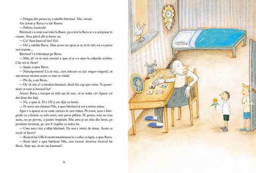 Poți să fluieri, Johanna, carte ilustrata, poveste pentru copii - despre bunici, batranete