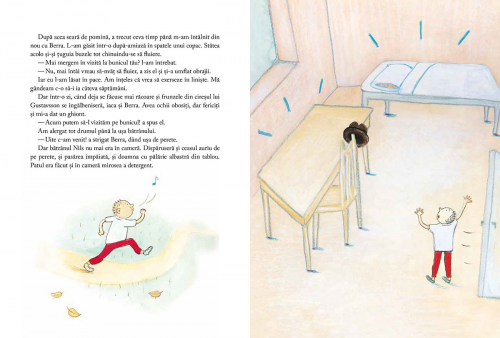 Poți să fluieri, Johanna, carte ilustrata, poveste pentru copii - despre bunici, batranete