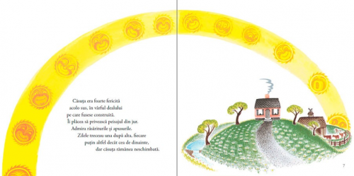Căsuța, de Virginia Lee Burton - carte ilustrata, poveste pentru copii - pagina interior