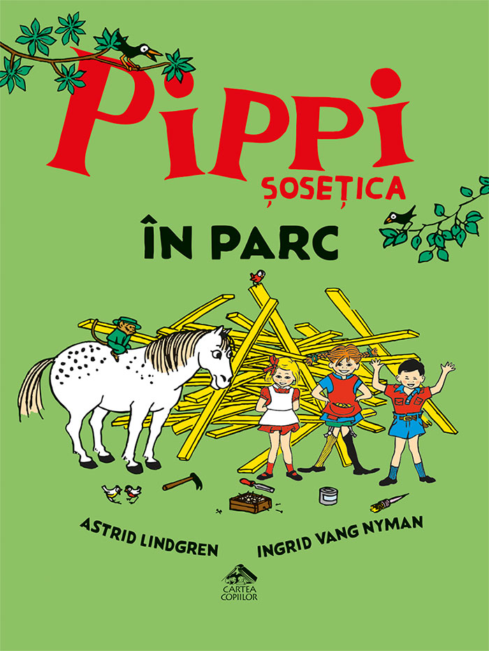 Addict Face up Skim Editura Cartea Copiilor - Pippi Șosețica în parc