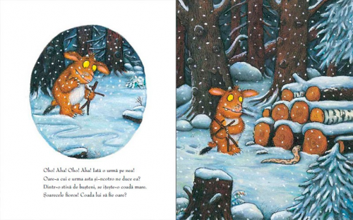 Puiul lui Gruffalo, de Julia Donaldson, carte ilustrata, poveste in versuri pentru copii