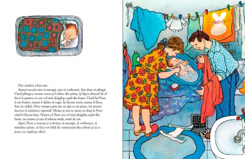 Vreau un frate sau o soră, de Astrid Lindgren - carte ilustrata, poveste pentru copii - pagina interior