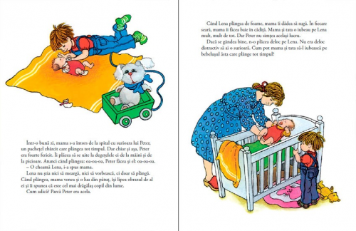 Vreau un frate sau o soră, de Astrid Lindgren - carte ilustrata, poveste pentru copii - pagina interior