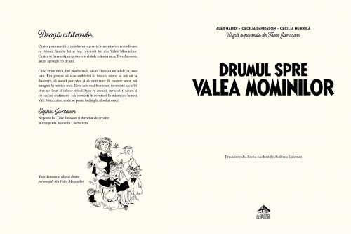 Drumul spre Valea Mominilor - carte ilustrată, poveste pentru copii, Tove Jansson