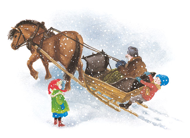 Uite, Madicken, ninge! de Astrid Lindgren, ilustratie de Ilon Wikland