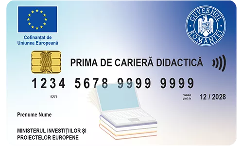 Card Prima de cariera didactica Pluxee