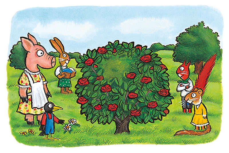 De-a ascunselea cu Tina, de Julia Donaldson - poveste pentru copii, carte cartonata integral, cu clapete