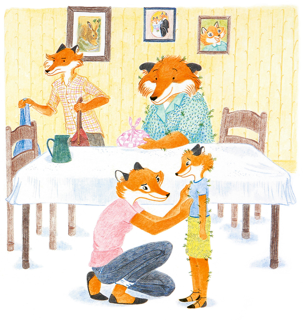 Duminică, de Fleur Oury - carte ilustrată, poveste despre copii și bunici, bătrânețe