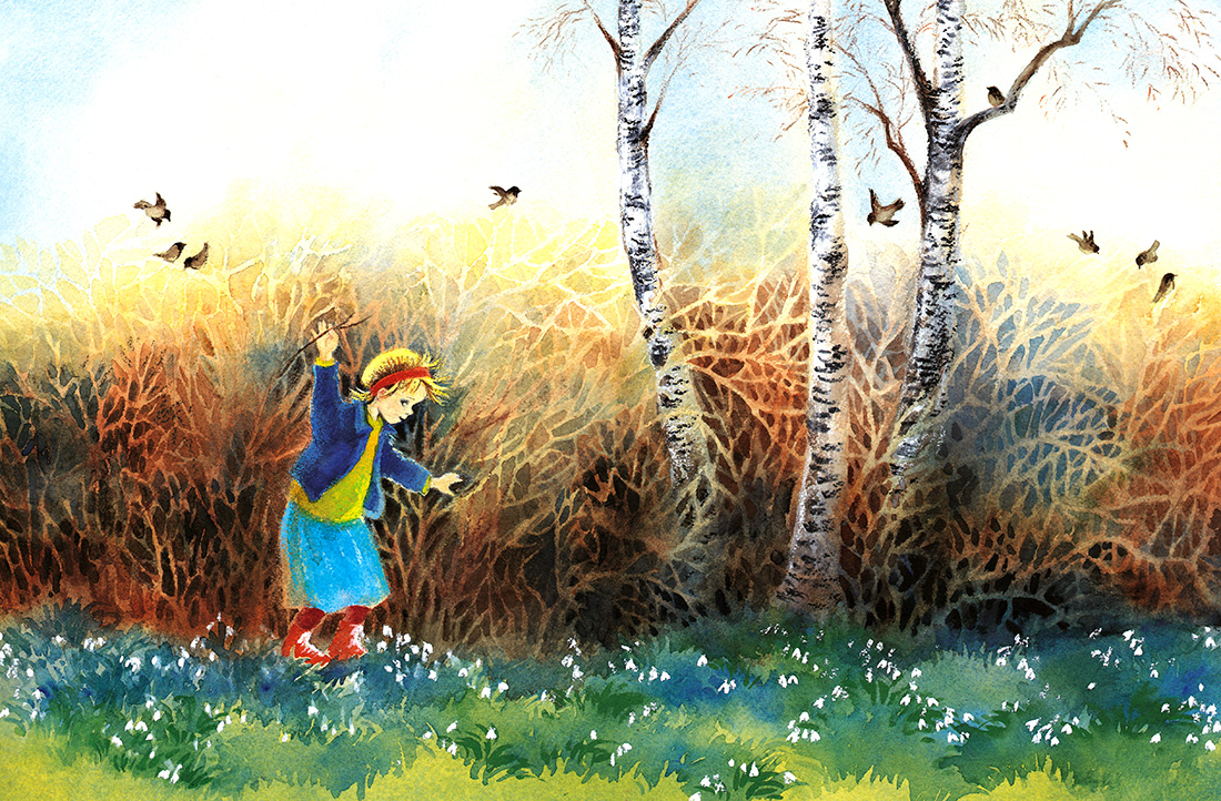 Lotta și surpriza de Paște, de Astrid Lindgren - carte ilustrată, poveste pentru copii, literatură suedeză