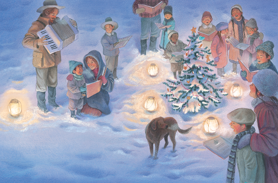 Micul brad, de Margaret Wise Brown - carte ilustrată, poveste pentru copii despre Crăciun