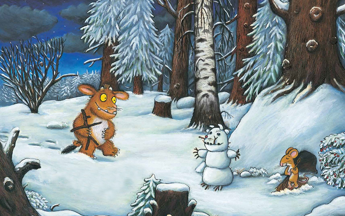 Puiul lui Gruffalo, de Julia Donaldson, carte ilustrata, poveste in versuri pentru copii